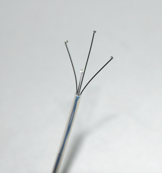 四爪形異物鉗爪特寫(xiě)