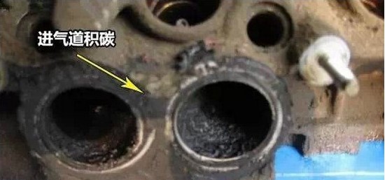 發動機內的進氣道積碳