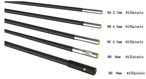 BIE內(nèi)窺鏡具有多種規(guī)格的鏡頭配置，可滿足不同工況要求